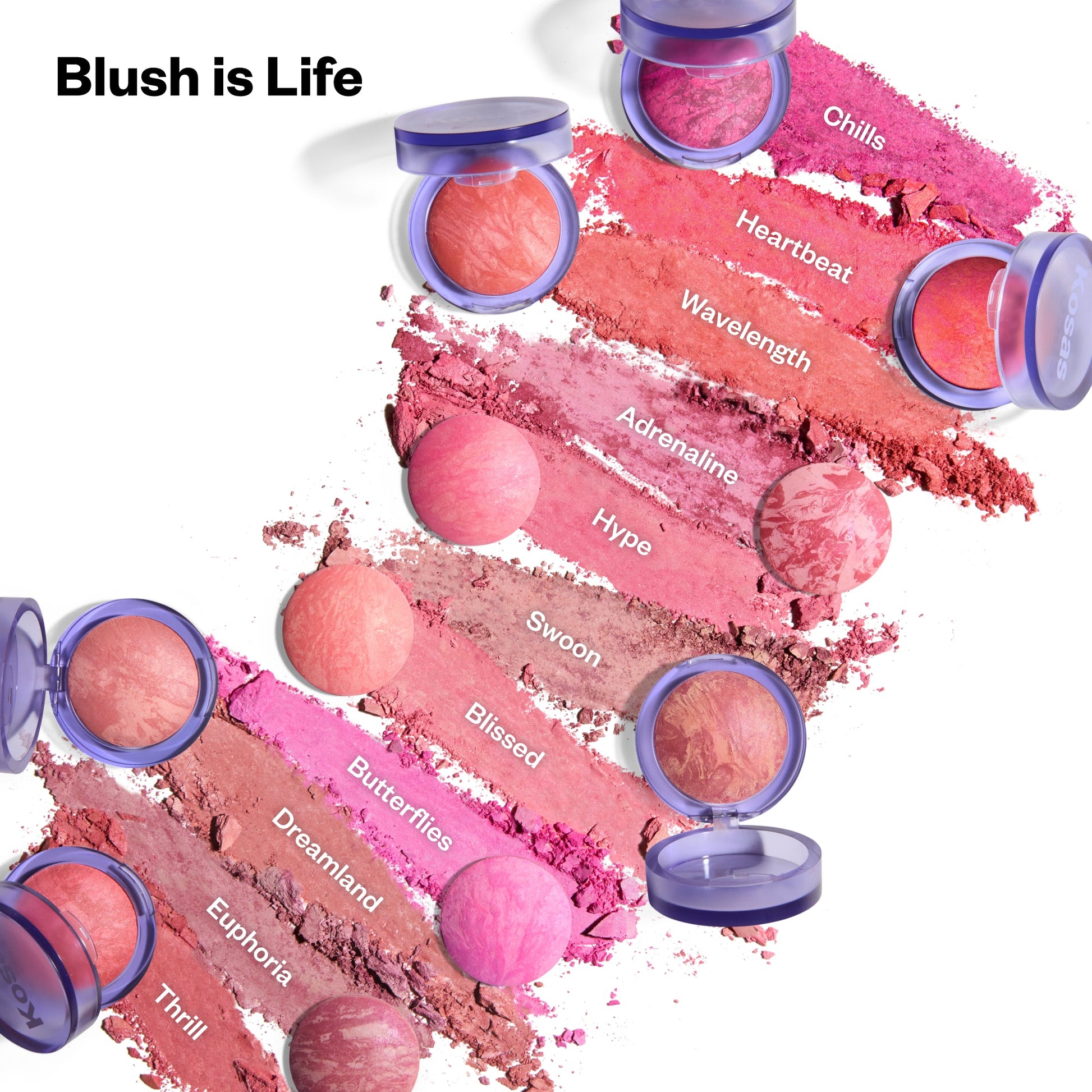 Blush Is Life Shade Swatches
