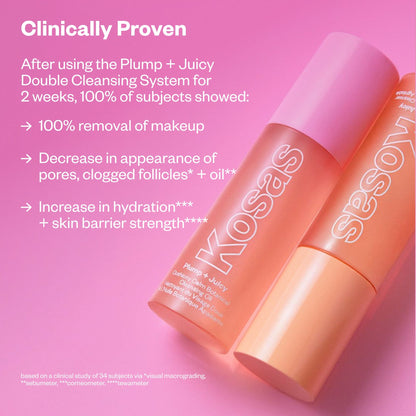 Mini Plump + Juicy Double Cleansing System