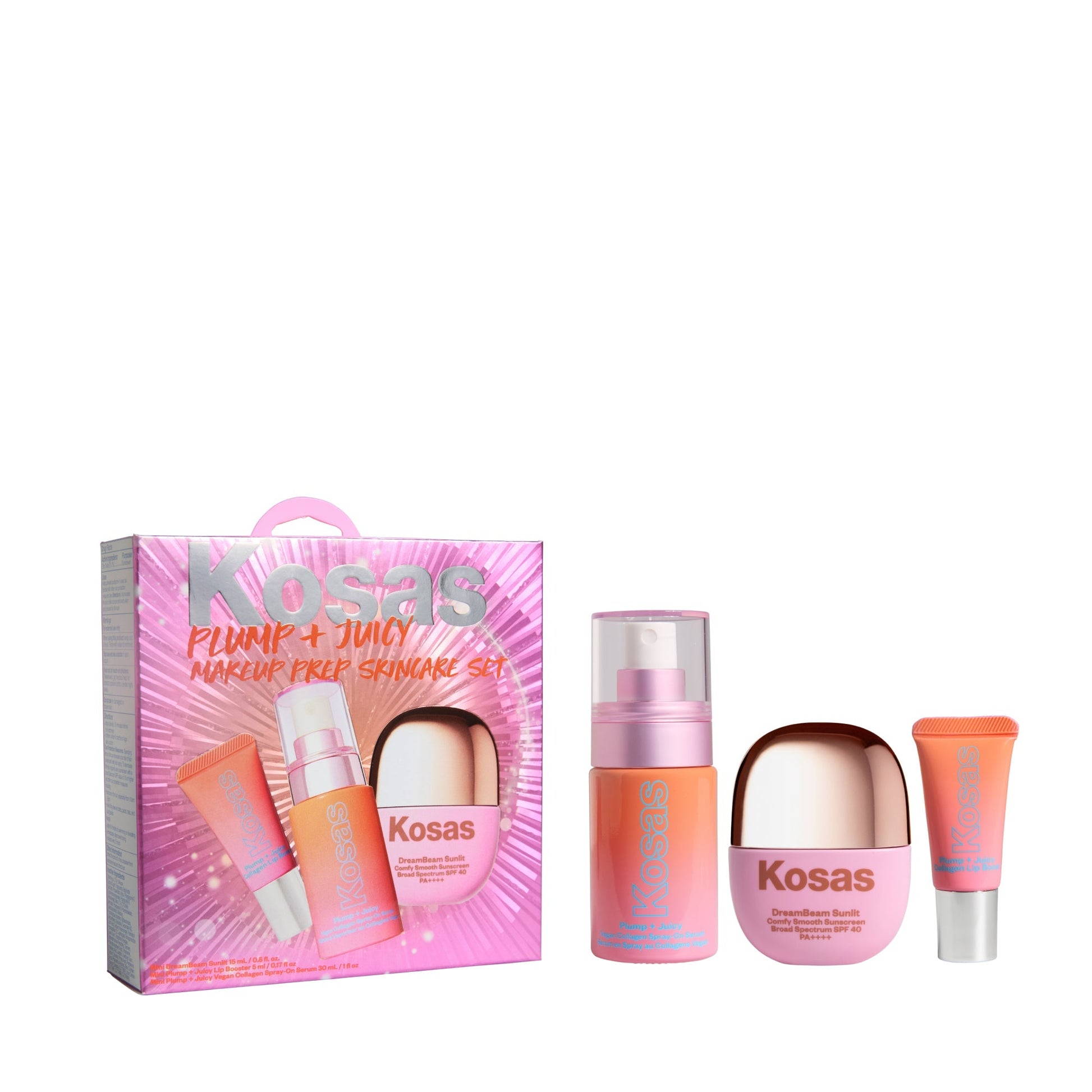 Plump + Juicy Makeup Prep Skincare Set
