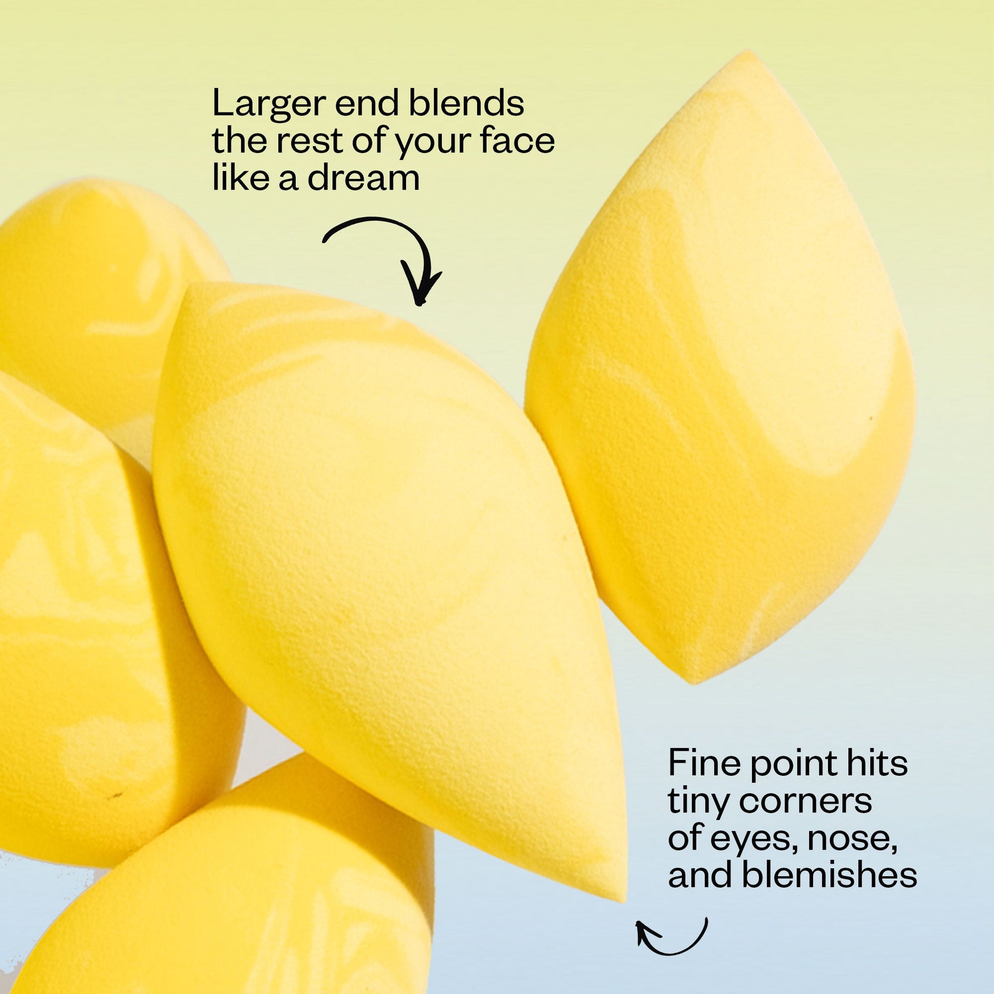Usage of Dual-Ended Makeup Blender